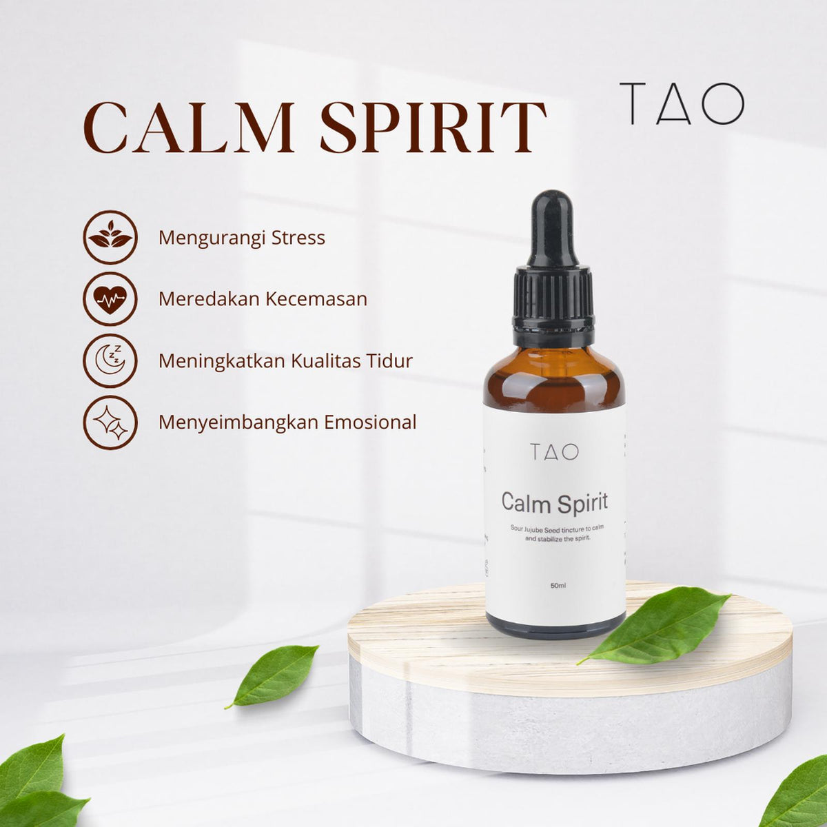 Calm Spirit Tincture Herbal - 50ml
